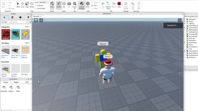 Как сделать говорящих NPC? в Roblox Studio! смотреть онлайн