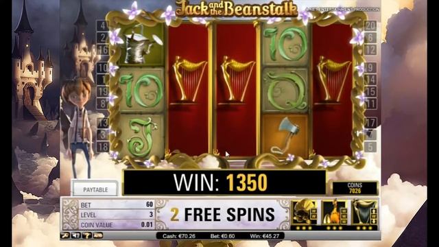 Jack and the Beanstalk игровой автомат смотреть онлайн