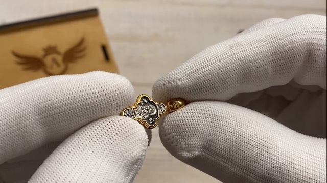 Крест "Распятие Христово. Владимирская икона Божией Матери. Православный крест." смотреть онлайн