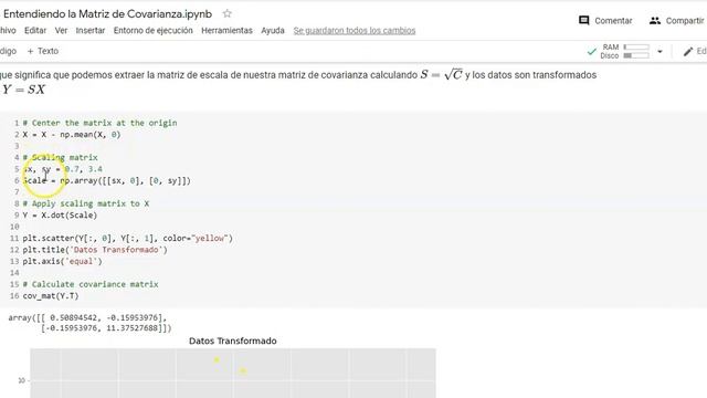 Matriz Covarianza con Python смотреть онлайн