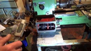 Коробка передач токарного станка ТВ-7 Капиллярная система смазки