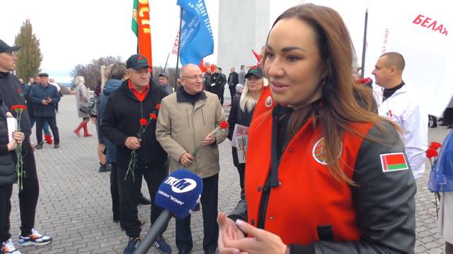 Автопробег в рамках республиканской акции «Символ единства» прошел через Мозырщину смотреть онлайн