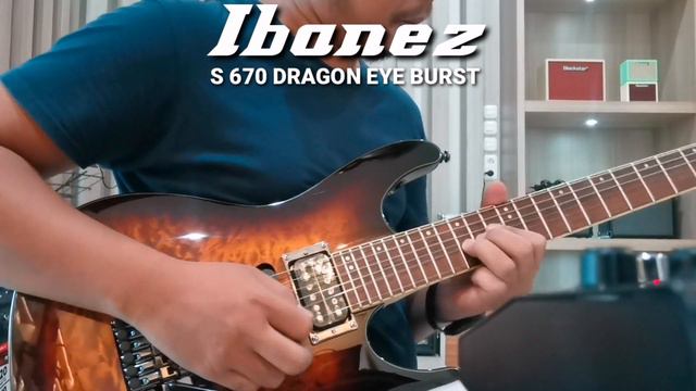 Ibanez S670QM-DEB Dragon Eye Burst || solo guitar Isabella (Amy Search). смотреть онлайн