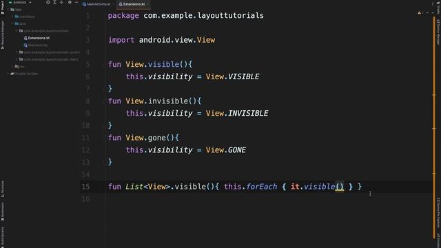 Android View Visibility Extensions Functions - Handy Kotlin Extensions смотреть онлайн