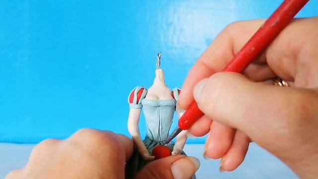 Sculpt Snow White From Plasticine #art #PolymerClay #clayart