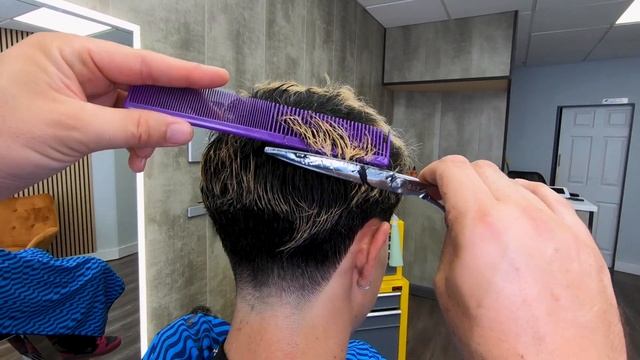 How To Cut Men’s Hair | Step by Step Mens Haircut Tutorial смотреть онлайн