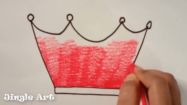 How to Draw a crown !! Как нарисовать корону !!Jingle Art смотреть онлайн