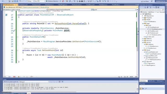 NET Maui Xaml #34 : (SQLite) 5- UPDATE تحديث البينات في سكل لايت смотреть онлайн