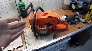 Хускварна 272 XP небольшое ТО.Интересный маслонасос.