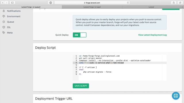 8 - Queue Workers - Scaling on Forge смотреть онлайн