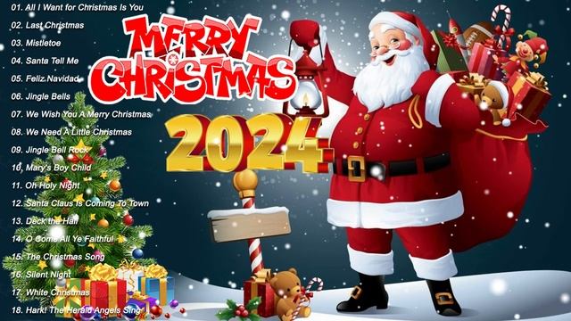 Top Christmas Songs 2024 ? Best Christmas Music Playlist 2024 ? Greatest Christmas Songs of All Tim смотреть онлайн