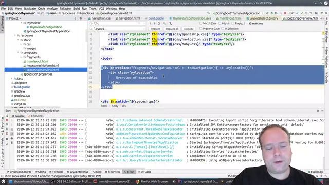 Spring Boot Thymeleaf Layout Dialect смотреть онлайн