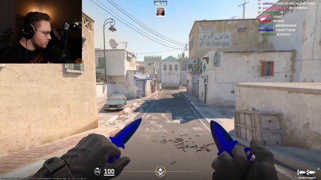 Ohnepixel Reacts To Shadow Daggers Knife Skins In CS2 смотреть онлайн