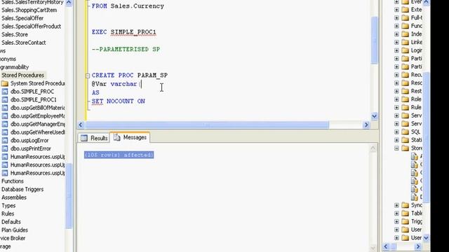 SQL 2008 Series: Introduction to Stored Procedures смотреть онлайн