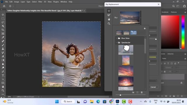 How to Replace Sky in Photoshop 2023 (FAST & EASY) смотреть онлайн