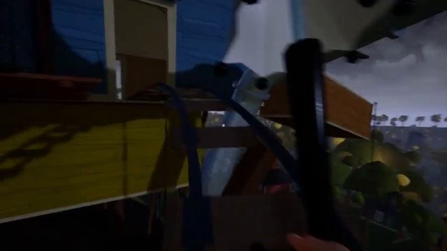 Залез на крышу дома соседа! Hello Neighbor-Привет сосед. №13 смотреть онлайн