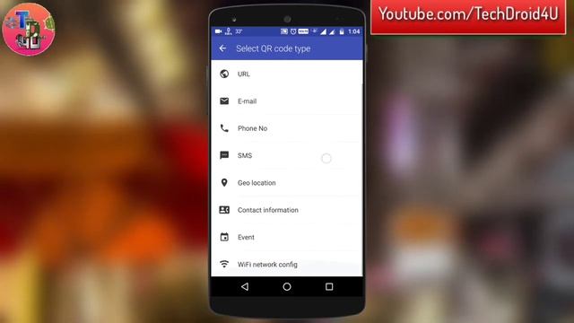 Generate QR Code & BAR Code on Android | TechDroid4U смотреть онлайн