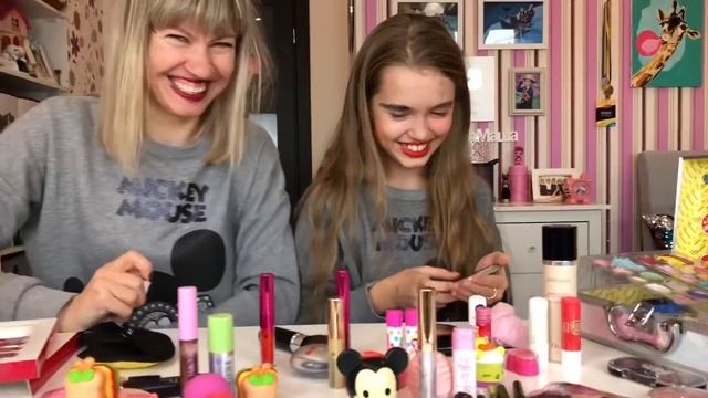 МАКИЯЖ ЧЕЛЛЕНДЖ с закрытыми глазами /Наши ожидания и реальность / НАША МАША смотреть онлайн