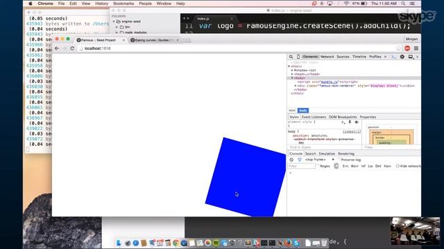 Getting started with the new Famo.us Javascript Engine смотреть онлайн