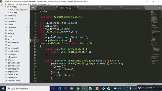 Forgot Password in LARAVEL / Reset password in LARAVEL смотреть онлайн