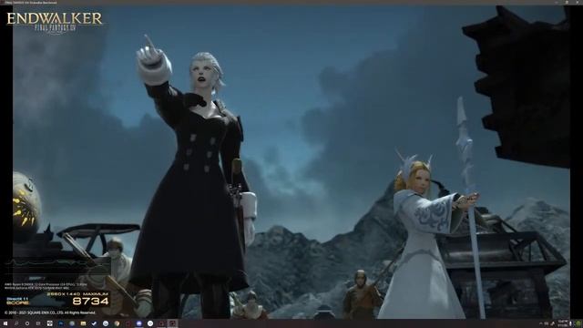 Endwalker FFXIV Benchmark - High @ 1440p - Ryzen 5900x with 3070ti смотреть онлайн