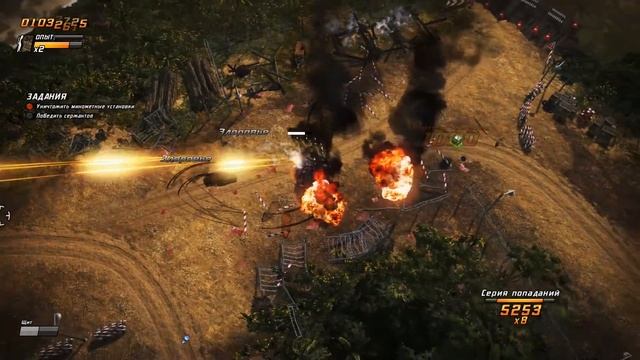 Co-op Прохождение Renegade Ops [Часть 2] Наташа, мы тебя спасём! смотреть онлайн
