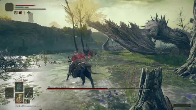 Elden Ring | Ritual Of Dragon Communion | Flying Dragon Agheel смотреть онлайн