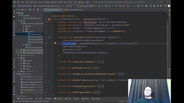 How to delete a record from Firestore on a RecyclerView left or right swipe? смотреть онлайн