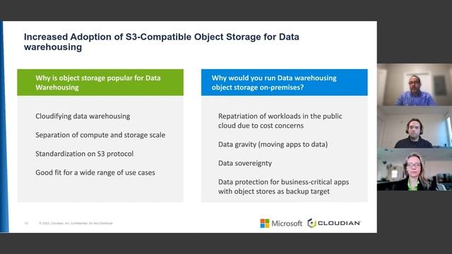 Why is object storage becoming popular for data warehousing? смотреть онлайн