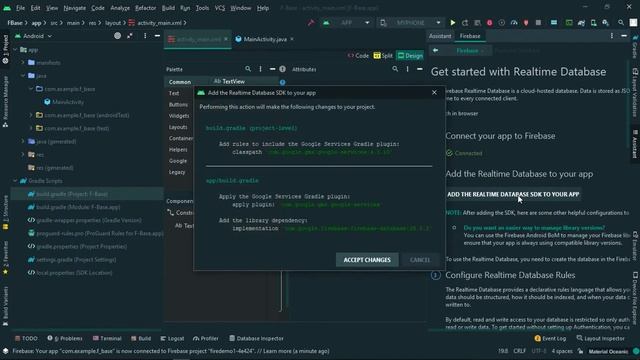 Use of FireBase in Android Studio | Android Development tutorial in Hindi #29 смотреть онлайн