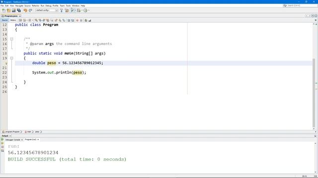 Aprenda Java Tutorial #6 - Tipos de dados Double смотреть онлайн