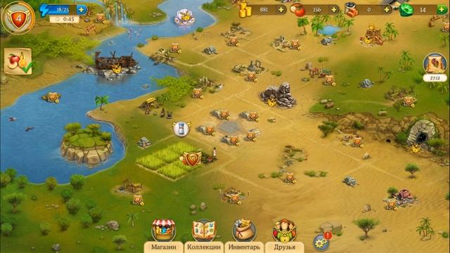 Cradle of Empires: Три в Ряд обзор #1 Восстанавливаем Древнее поселение смотреть онлайн