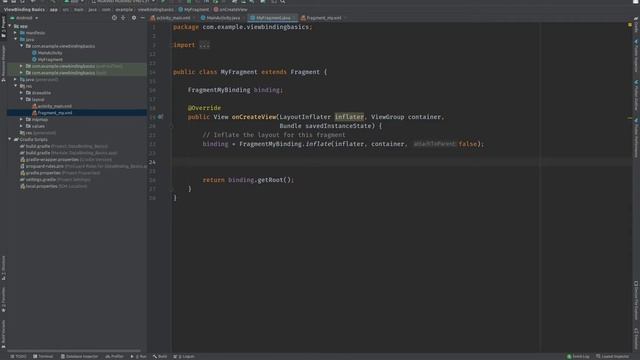 Android ViewBinding with Fragments Tutorial 2021 | How to use ViewBinding with Fragments in Android смотреть онлайн