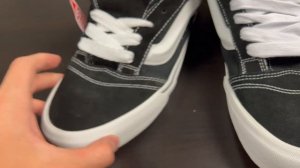 Сравнение оригинальных и поддельных Vans Knu Skool