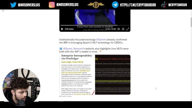 ? WORLD ECONOMIC FORUM CONFIRMS QUANT & XRP ARE THE CHOSEN ONES... TERRA 2.0 & MORE смотреть онлайн