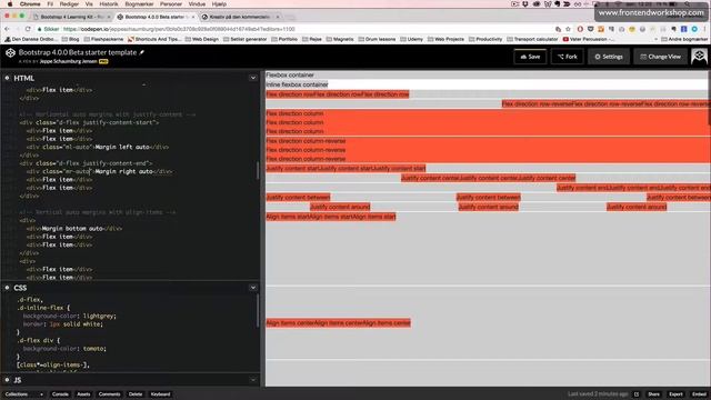 Bootstrap 4 utilities: Flex смотреть онлайн