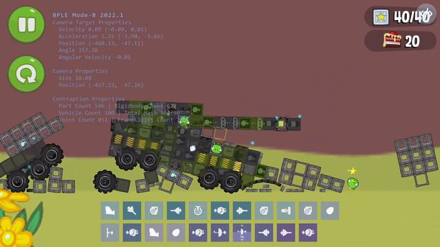 Bad Piggies - Medium armoured fighting vehicle смотреть онлайн