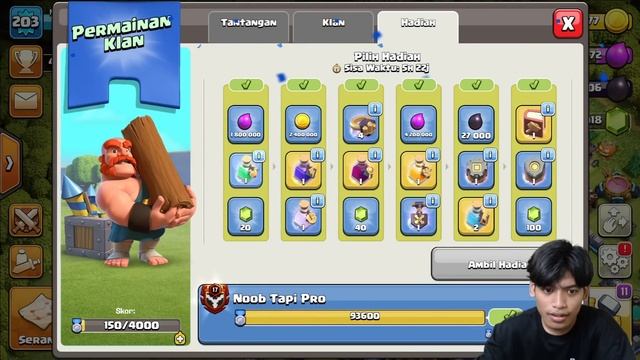 Aku Push Trophy Dari TITAN ke LEGEND смотреть онлайн