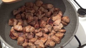СВЕЖИНА. ЖАРЕНОЕ МЯСО ПО ДОМАШНЕМУ(из свинины на сковороде)