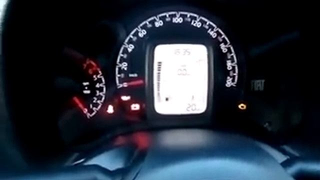 FIAT MOBI Tablero de instrumentos смотреть онлайн