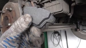 Джили Эмгранд замена задних тормозных колодок