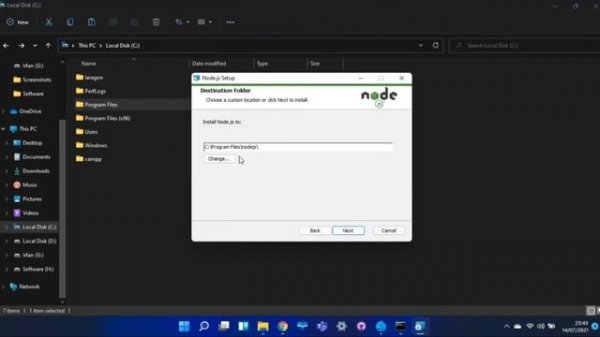 How to Install Node JS with NPM on windows 11