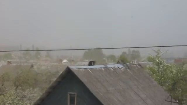 Березино. Минутный ураган...