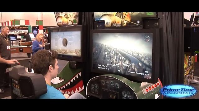 Blazing Angels - Sitting Arcade Game - PrimeTime Amusements