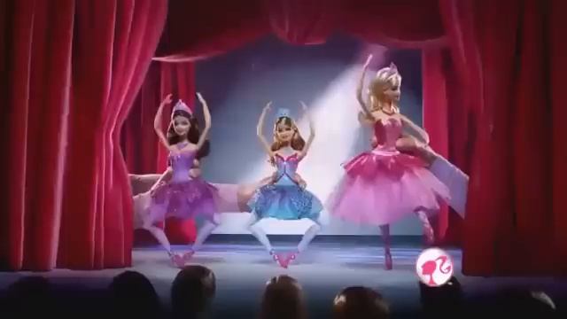 Кукла Барби балерина в розовых пуантах!!! смотреть онлайн