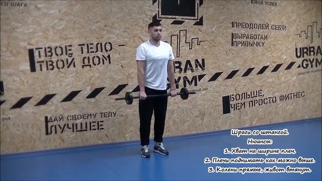 Шраги со штангой смотреть онлайн