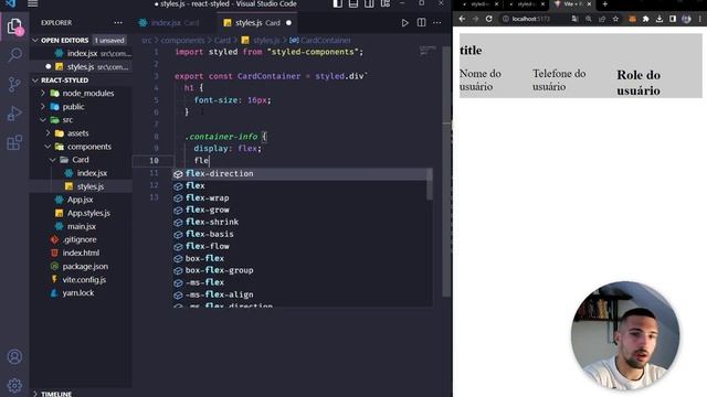 Aprenda tudo sobre a Styled-components смотреть онлайн