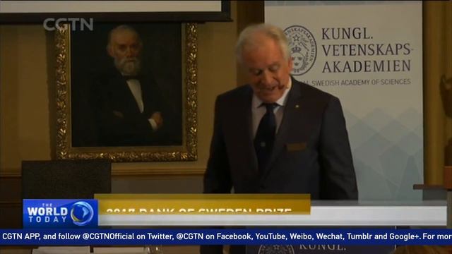 Richard H. Thaler wins the 2017 Nobel Prize in Economic Sciences смотреть онлайн