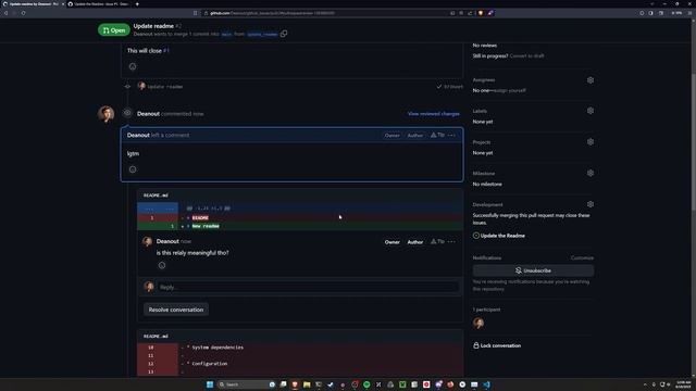 Github Workflow for Issues and Pull Requests смотреть онлайн