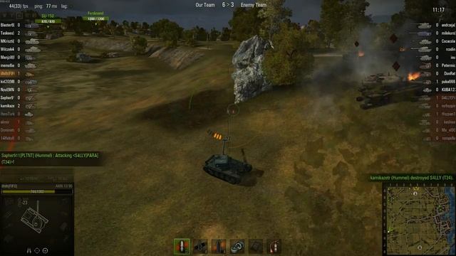 WOT: Fisherman's Bay - AMX 13 90 - 3 frags смотреть онлайн